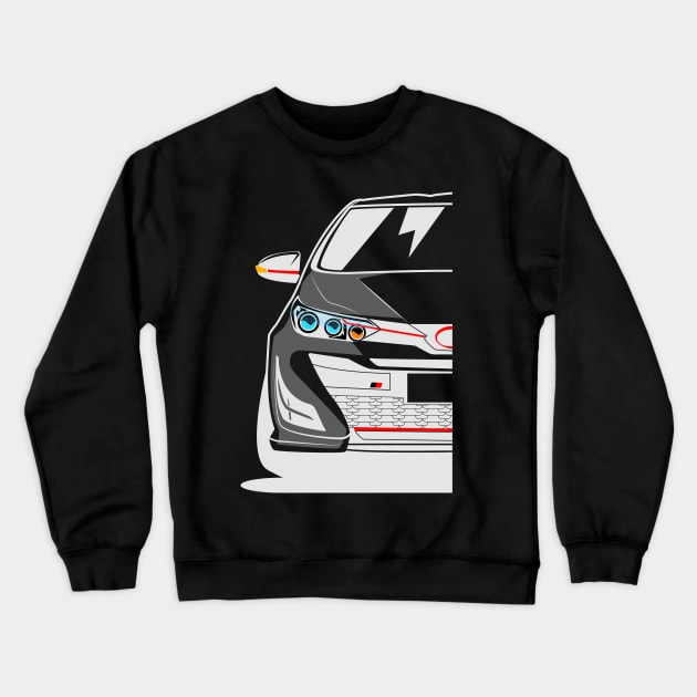 Yaris GR Gazoo Racing Crewneck Sweatshirt by gaplexio